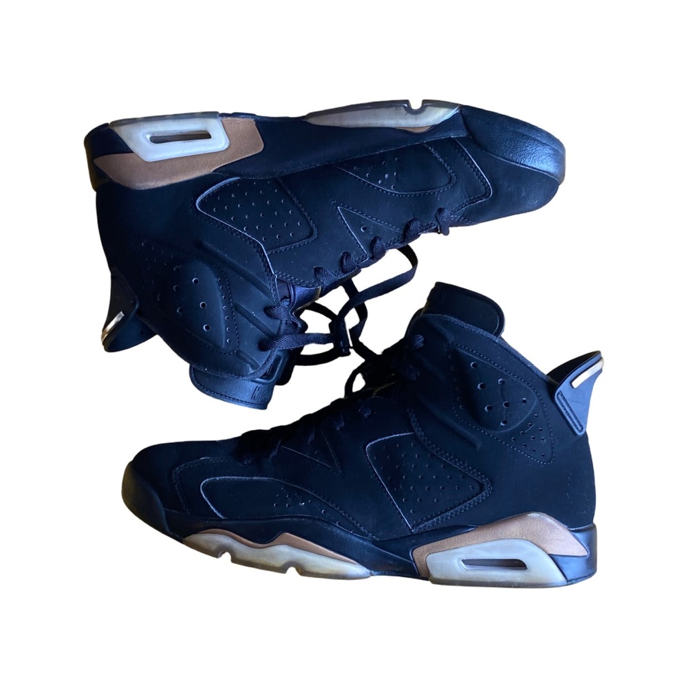 Air Jordan 6 Retro DMP Defining Moments Black Metallic Gold CT4954-007 Mens 10.5